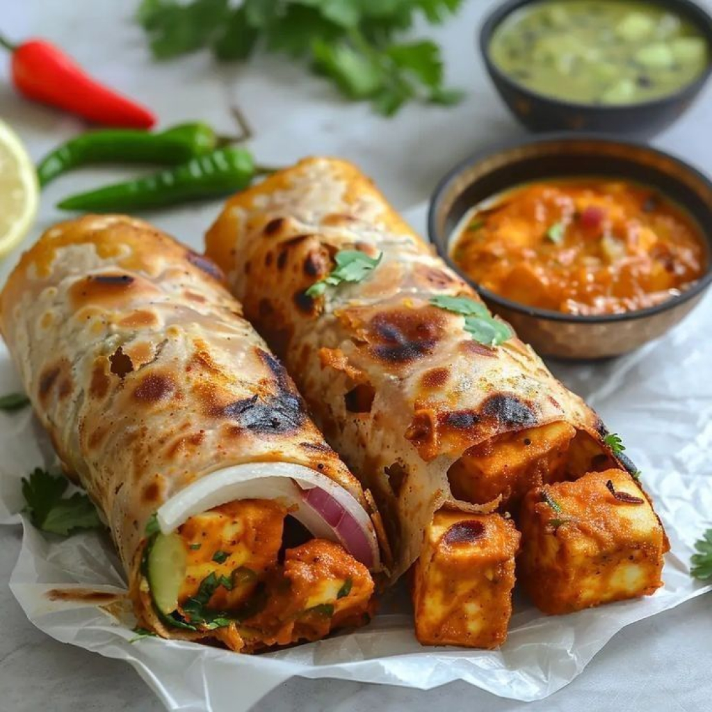 Paneer Makhani Wrap