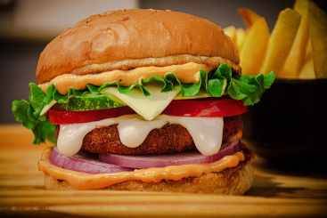 VEG CHEESE BURGER