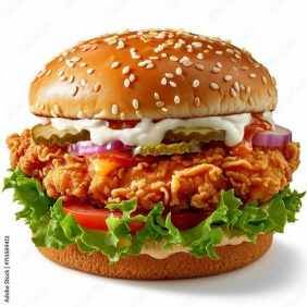 ALOO TIKKI KFC BURGER