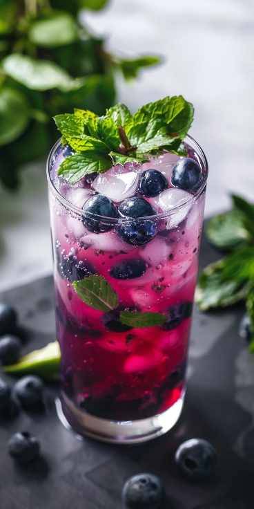BLUE BERRY MOJITO