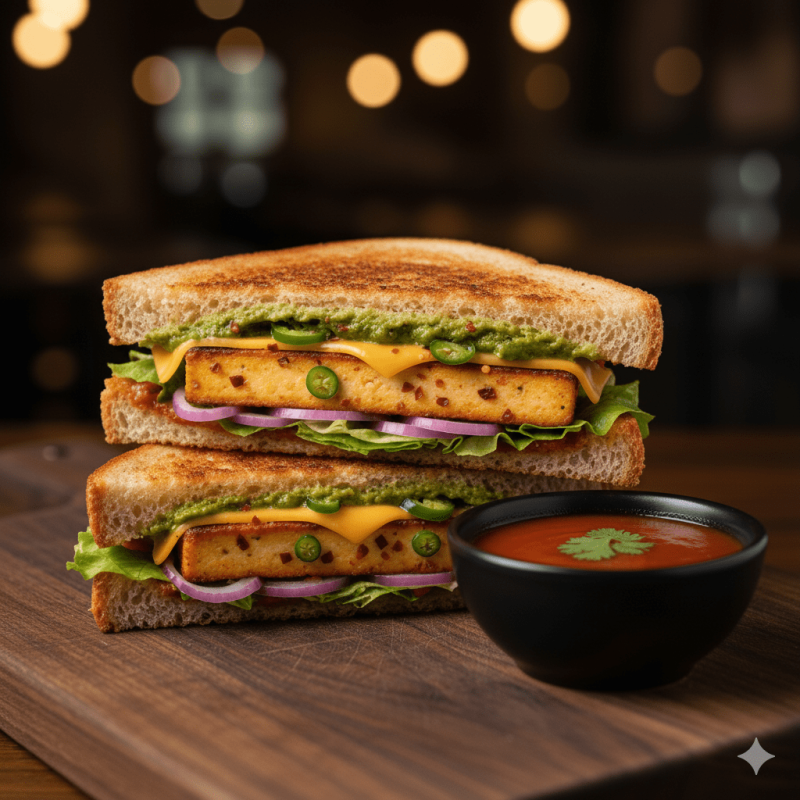 PANEER SPICY SANDWICH