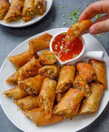 SAUCES SPRING ROLL